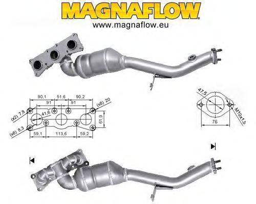 Катализатор MAGNAFLOW 60611