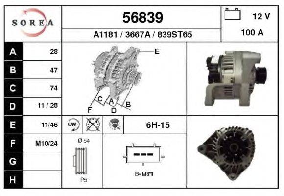 Генератор EAI 56839