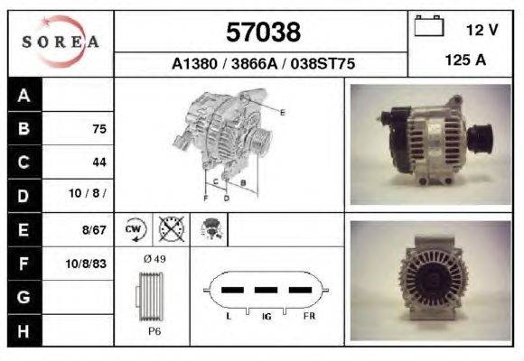 Генератор EAI 57038