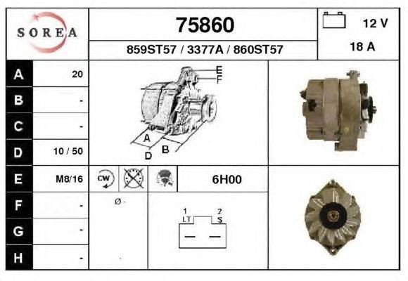 Генератор ACDelco 1105076