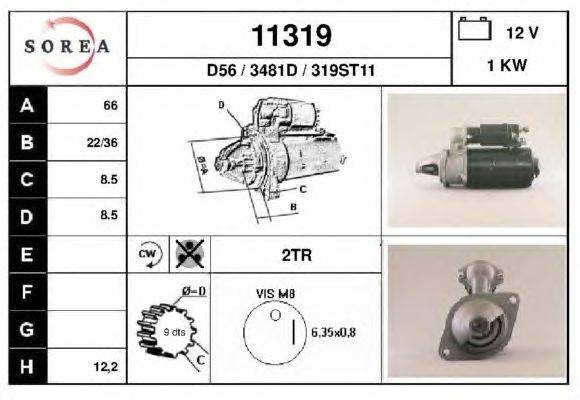 Стартер EAI 11319