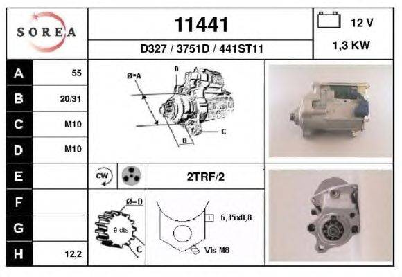 Стартер EAI 11441