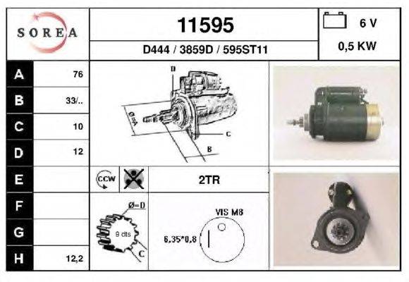 Стартер EAI 11595