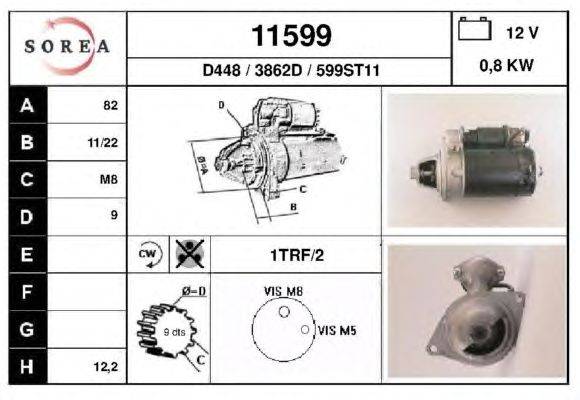 Стартер EAI 11599