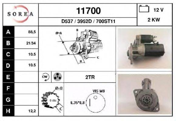 Стартер EAI 11700