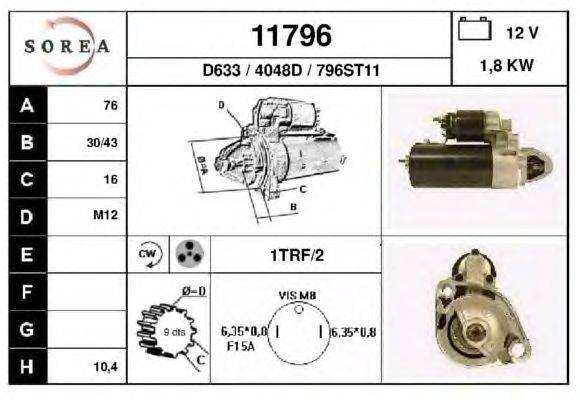 Стартер EAI 11796