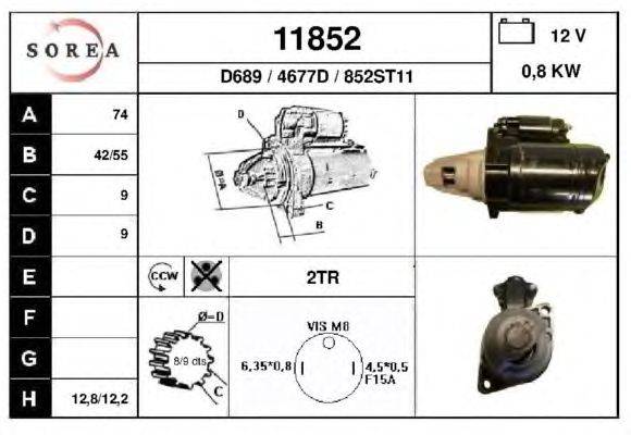 Стартер EAI 11852