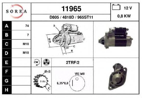 Стартер EAI 11965