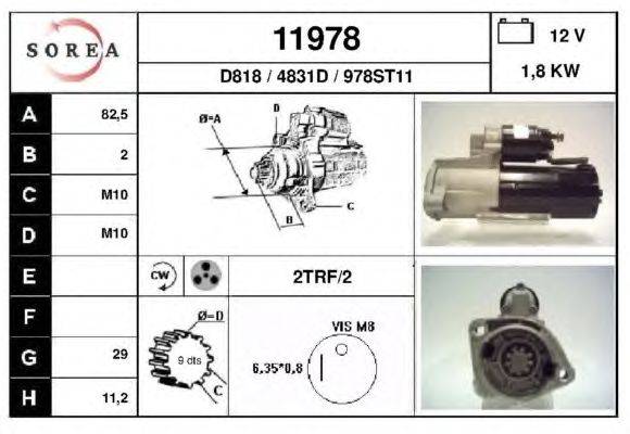 Стартер EAI 11978