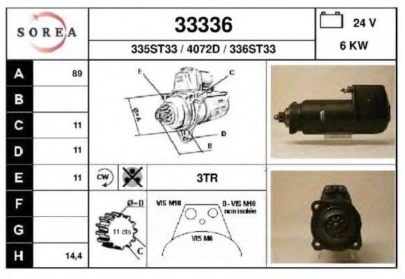 Стартер EAI 33336