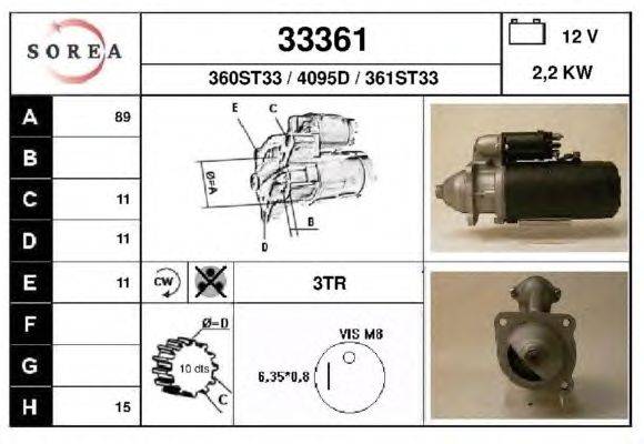 Стартер EAI 33361