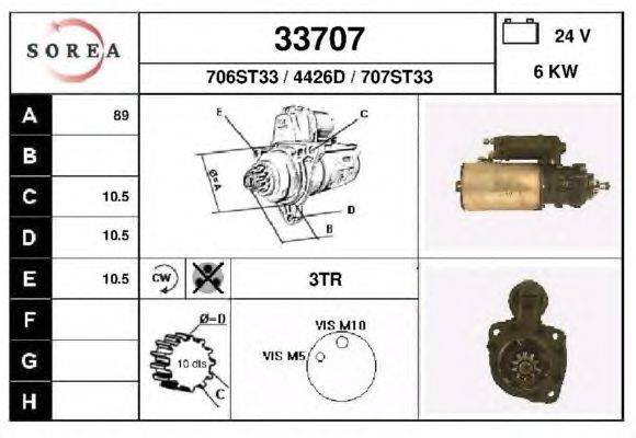 Стартер EAI 33707