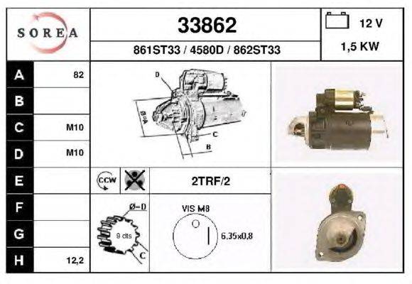 Стартер EAI 33862