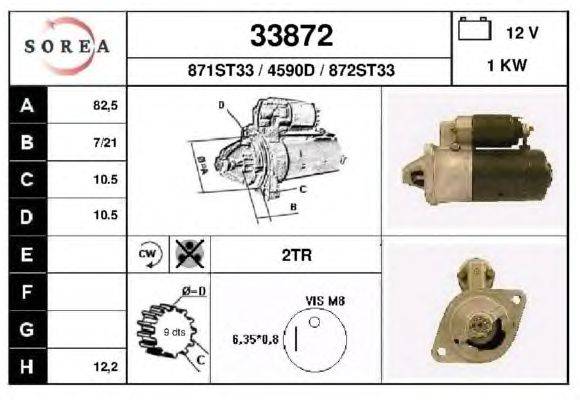 Стартер ELSTOCK 25243