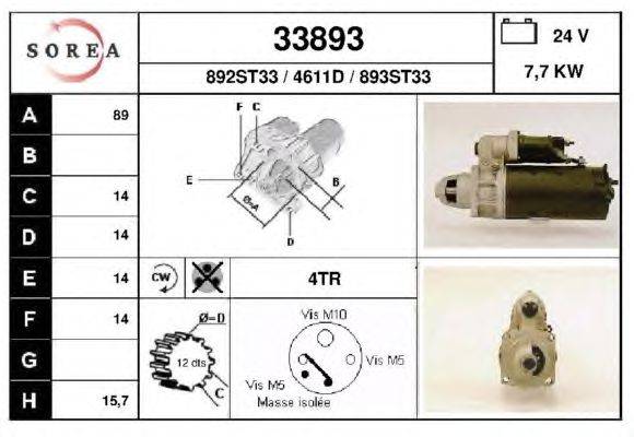 Стартер EAI 33893