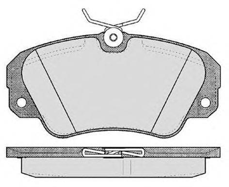 Комплект тормозных колодок, дисковый тормоз HAVAM 2751