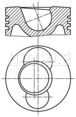 Поршень PERFECT CIRCLE 56 04178 1