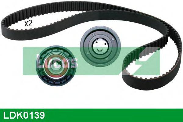 Комплект ремня ГРМ LUCAS ENGINE DRIVE LDK0139