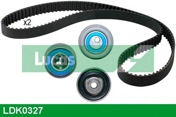 Комплект ремня ГРМ LUCAS ENGINE DRIVE LDK0327