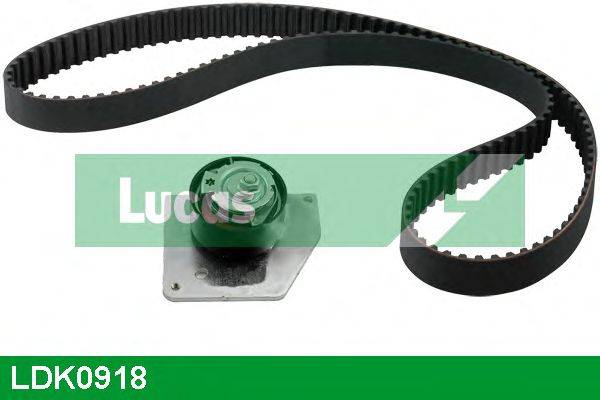 Комплект ремня ГРМ LUCAS ENGINE DRIVE LDK0918