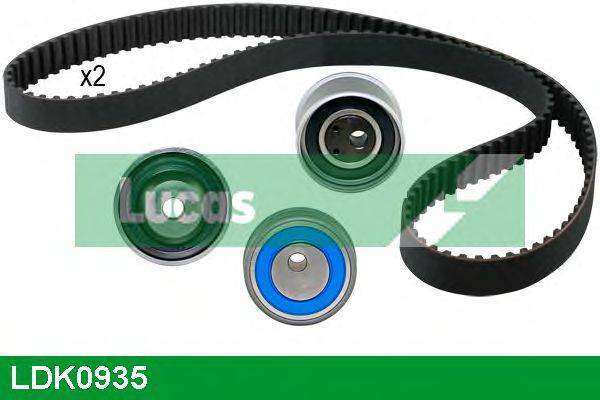 Комплект ремня ГРМ LUCAS ENGINE DRIVE LDK0935