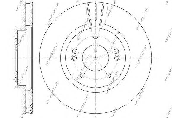 Тормозной диск NPS 6044431