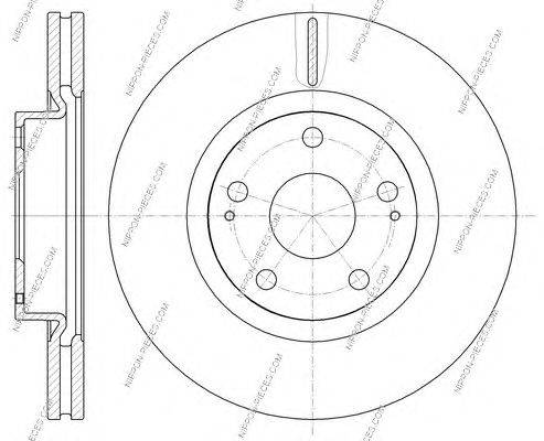 Тормозной диск NPS 6002264