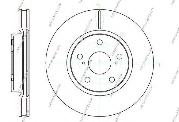 Тормозной диск NPS 0986479633