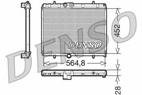 Радиатор, охлаждение двигателя NPS DRM21057