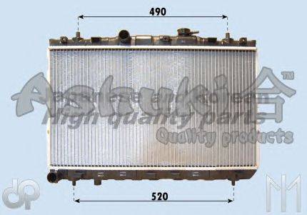 Радиатор, охлаждение двигателя ASHUKI Y550-13