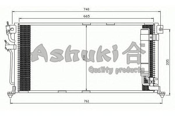 Конденсатор, кондиционер ASHUKI C55904