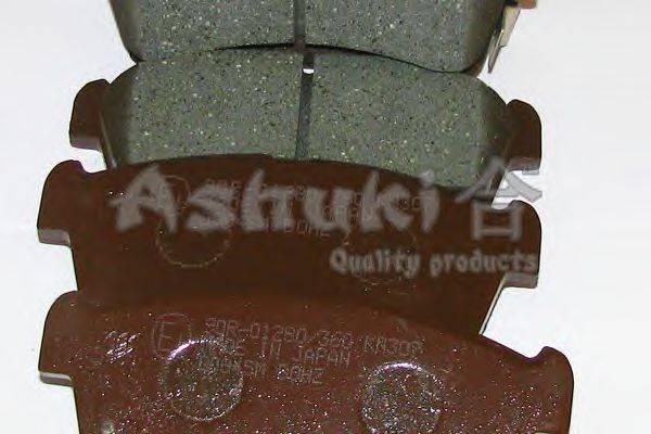 Комплект тормозных колодок, дисковый тормоз ASHUKI D091-08J