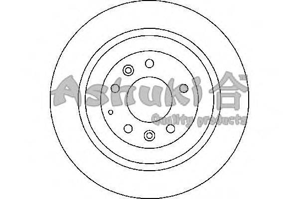 Тормозной диск ASHUKI M606-32