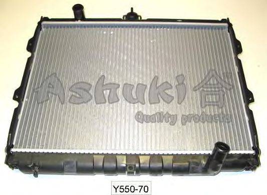 Радиатор, охлаждение двигателя ASHUKI Y55070