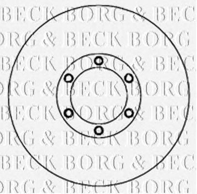 Тормозной диск BORG & BECK BBD4750