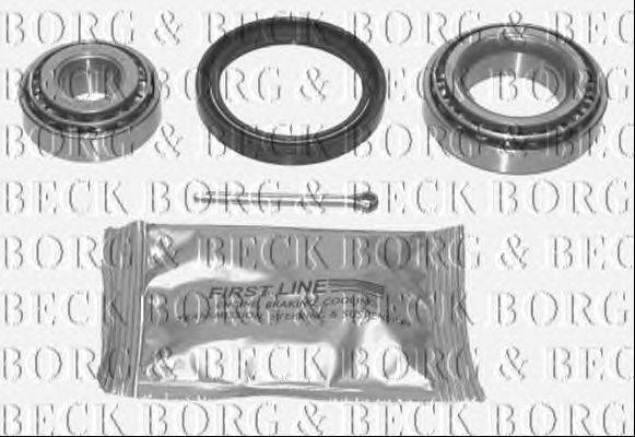 Комплект подшипника ступицы колеса BORG & BECK BWK018