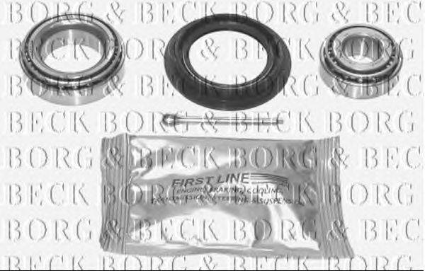 Комплект подшипника ступицы колеса BORG & BECK BWK026