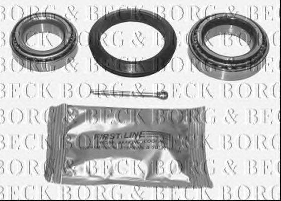 Комплект подшипника ступицы колеса BORG & BECK BWK136