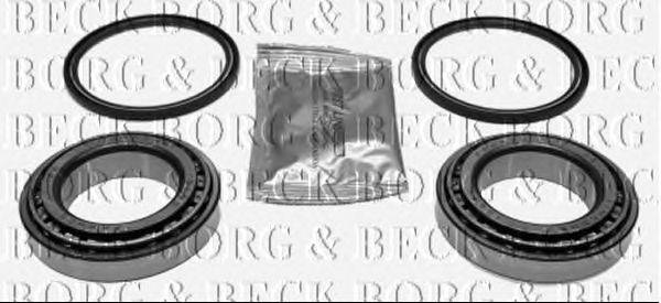 Комплект подшипника ступицы колеса BORG & BECK BWK223