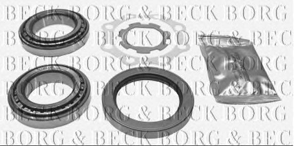Комплект подшипника ступицы колеса BORG & BECK BWK242