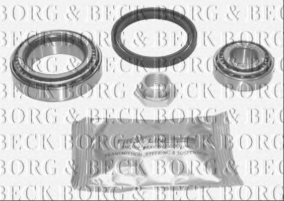 Комплект подшипника ступицы колеса BORG & BECK BWK275