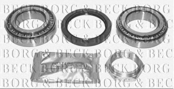 Комплект подшипника ступицы колеса BORG & BECK BWK302