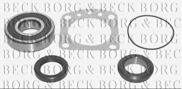 Комплект подшипника ступицы колеса BORG & BECK BWK307
