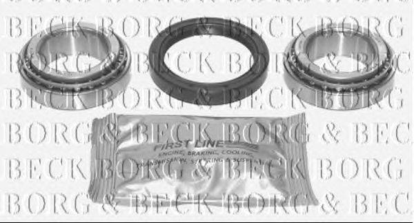 Комплект подшипника ступицы колеса BORG & BECK BWK402