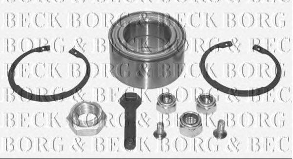 Комплект подшипника ступицы колеса BORG & BECK BWK419