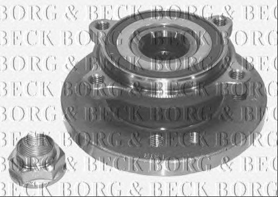 Комплект подшипника ступицы колеса BORG & BECK BWK891