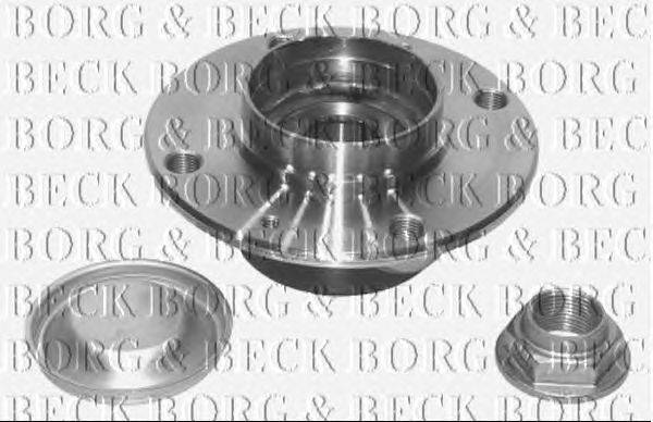Комплект подшипника ступицы колеса BORG & BECK BWK895