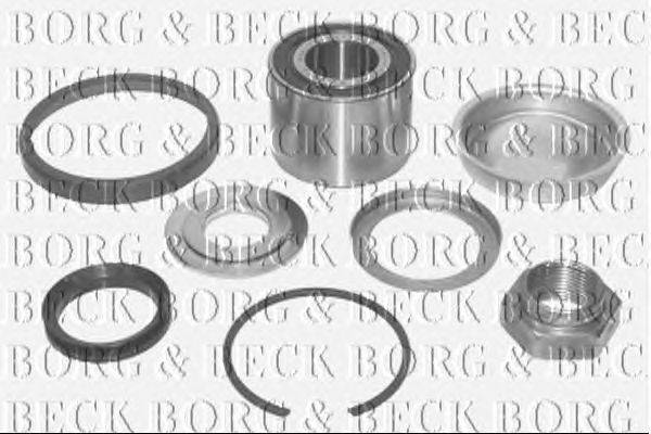 Комплект подшипника ступицы колеса BORG & BECK BWK955