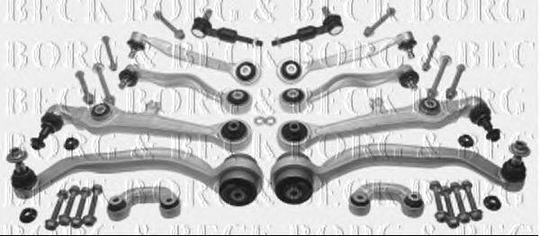 Ремкомплект, поперечный рычаг подвески BORG & BECK BCA7124K