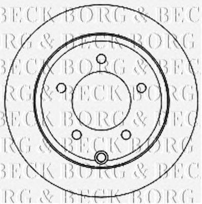 Тормозной диск BORG & BECK BBD4819